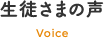 生徒さまの声 Voice
